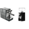 Stone Espresso Pure + Eureka Mignon Bravo, CR black