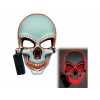 Svietiaca maska ​​Lebka na Halloween FA075