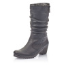 Dámske čižmy RIEKER Y8053-00 čierna W4 40
