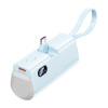 Powerbank Vention LED displej 4800mAh 22,5W FHQL0 (modrá)