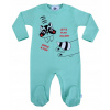 Dojčensky overal - Romper Aga 56 zelený (Aga Clowl Pajacyk Cotton Pajamas R 56 cm)