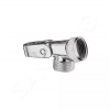 Kludi STANDARD nástenný držiak sprchy, chróm KLU 6053105-00