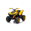 mamido Detská elektrická štvorkolka Fast Wheel 4x4 žltá