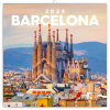NOTIQUE Poznámkový kalendář Barcelona 2026, 30 x 30 cm