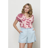 &co Woman Dámske tričko & Co Woman TO290/VIANA GARDEN Veľkosť: XL