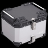 LS2 ALUCASE Silver 45l pre rear rack with metal base