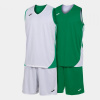 KANSAS TWO-PIECE SET basketbalový set zelená čierna XS