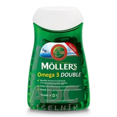 Mollers Omega 3 Double 112 kapsúl