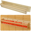 MASTERKIDZ Dřevěná Nádobka Průhledná Stěna 80 cm pro Vědecko-Kreativní Tabule STEM