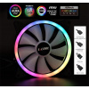 1stCOOL AURA EVO Dual Ring ARGB PWM 14cm ventilátor F14-AURA-EVO-DR 1stCool