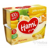 Hami ovocný príkrm 100% ovocie Jablko a banán prvá lyžička (od ukonč. 4. mesiaca) 4x100 g (400 g)