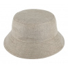Fiebig - Headwear since 1903 Bucket hat - letný ľanový béžový klobúk - Fiebig 1903 Veľkosť: 57 cm (M)