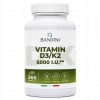 Výživový doplnok Bandini Vitamín D3 K2 1000 IU / 200 mcg 365 tabliet