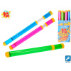 Sun Fun vodná pumpa 48 cm na batérie so svetlom - mix farieb (ružová, zelená, modrá)