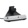 PowerA Lumectra, nabíjacia stanica, PlayStation Portal, čierno-biela, nabíjacia stanica pre konzolu
