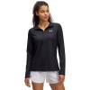 Dámska Mikina UNDER ARMOUR TECH RIB 1/2 ZIP 1389857-001 – Čierna