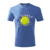 Tenisová loptička v triku - Tričko detské bavlnené - 158 cm/12 rokov ( Svetlomodrá )