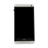 LCD displej + Dotyková plocha + Predný kryt HTC One M7 Silver