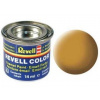 REVELL 88 Okrovo hnedá matná syntetická modelárska farba (RAL1011), 14ml (REVELL 32188 ORCHE BROWN MAT 14ml 0,47fl oz EMAIL COLOR)