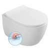 Sapho SENTIMENTI závesná WC misa, Rimless, 36x51cm, biela SPH 10AR02012