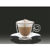 . Šálka na cappuccino, nerezová podšálka, dvojité sklo, 16,5 cl, 2 ks, 
