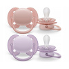 Avent Philips šidítko Ultrasoft Premium 2 ks ružová