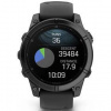 Inteligentné hodinky Garmin fenix E 47 mm - Slate Gray / Black Silicone Band (010-03025-01)