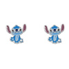 Disney Roztomilé kôstkové náušnice pre dievčatá Lilo & Stitch EF01071SRWL.PA