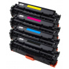 HP CC530-3A - kompatibilný - 4x Toner HP CC530A, CC531A, CC532A, CC533A (CC530, CC531, 304A) LaserJet CP-2025 / CM-2320 / CM-2720 - C/M/Y/K komp.