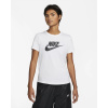 Nike Sportswear Essentials T Shirt Biely Čierny