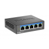 D-Link DMS-105 Nespravované L2 2.5G Ethernet (100/1000/2500) Čierna (DMS-105/E)
