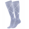 Waldhausen - Jazdecké podkolienky Argyle Farba: Modro-šedá, Veľkosť: 35-38