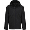 Regatta Pánska softshellová bunda 2v1 TRA713 Čierna 3XL