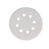 MAKITA P-37384 Brúsny papier K-40 / D-125mm (8 otvorov, na lak / farbu, kov, drevo ) (v balení: 50ks) - MAKITA P-37384