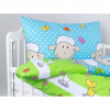 Dreamy Linens Obliečky bavlnené tyrkysové Veselé ovečky