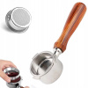 Espresso Portafilter bez dna 51 mm s DeLonghi EC680 EC685 palisander Premium