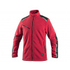 CXS Bunda CXS 4ENVI SOLIS, pánská, fleecová, červeno-černá - XL Červená-Čierna, XL