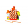 Tooky Toy Jenga Sliepočka v kurníku