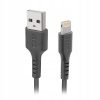 Kábel SBS USB - Apple Lightning 1 m čierny