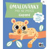 Omalovánky pro nejmenší Gepard