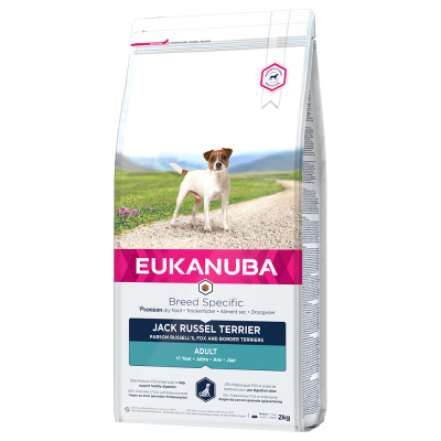 Eukanuba Adult Breed Specific Jack Russell Terrier - výhodné balenie: 3 x 2 kg
