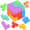 Magická farebná KOCKA typu Tetris GR0153