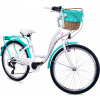 Bicykel Junior - Dievčenský mestský bicykel 24 LAURA so 6 rýchlosťami SHIMANO (Bicykel Junior - Dievčenský mestský bicykel 24 LAURA so 6 rýchlosťami SHIMANO)