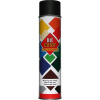 hitcolor Dekoratívny lak v spreji matný RAL 9005 čierny 600 ml