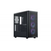 CoolerMaster Cooler Master case Elite 502, Průhledná bočnice, ATX, 3x 120mm ARGB Fan, černá