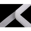 Galanterka Suchý zip háček + plyš šíře 20 mm bílý metráž