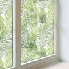 Fólia na okno, mliečna, dekoratívna, vitrážová s rastlinným motívom, 200x100 cm