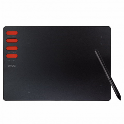 EVOLVEO Grafico T8, grafický tablet s osmi klávesami GFK-T8 Evolveo