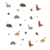 Dekorácia na stenu – Mini Dinosaury | Veselá výzdoba pre detskú izbu | KidsPlanet.sk