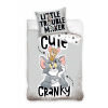 Carbotex Posteľné obliečky - Tom and Jerry Cute Cranky 160 x 200 cm